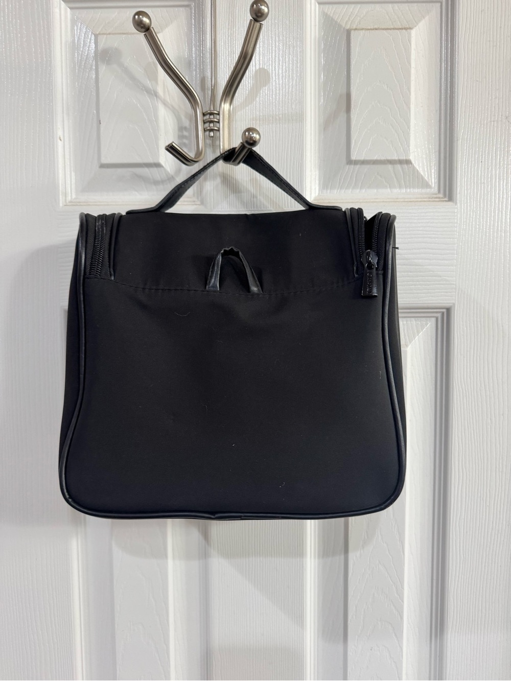Joan & David Black Hanging Toiletry Bag - Picture 2 of 10